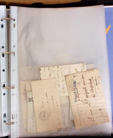 1769-1852 +230 lettres avec cachets de PARIS sur lettres