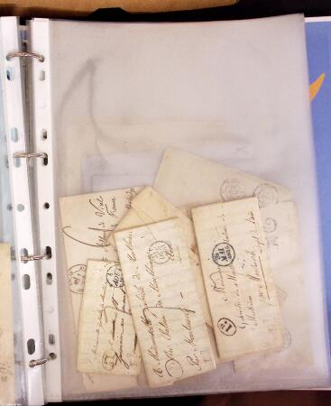 1769-1852 +230 lettres avec cachets de PARIS sur lettres