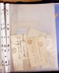 1769-1852 +230 lettres avec cachets de PARIS sur lettres