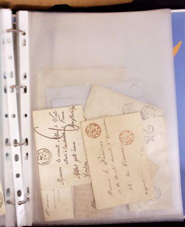 1769-1852 +230 lettres avec cachets de PARIS sur lettres