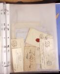 1769-1852 +230 lettres avec cachets de PARIS sur lettres