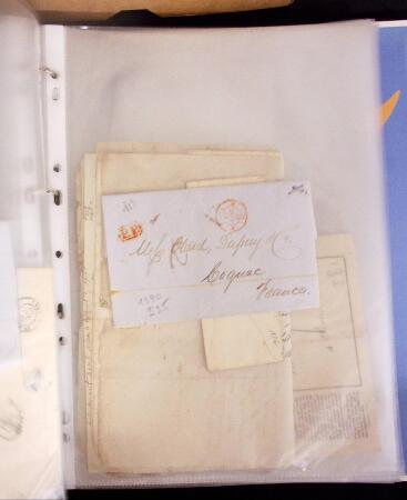 1769-1852 +230 lettres avec cachets de PARIS sur lettres