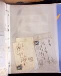 1769-1852 +230 lettres avec cachets de PARIS sur lettres