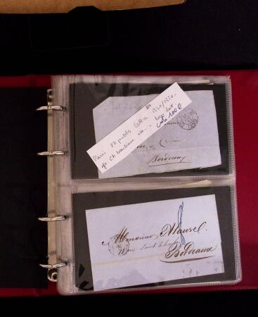 1769-1852 +230 lettres avec cachets de PARIS sur lettres