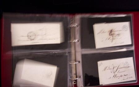 1769-1852 +230 lettres avec cachets de PARIS sur lettres
