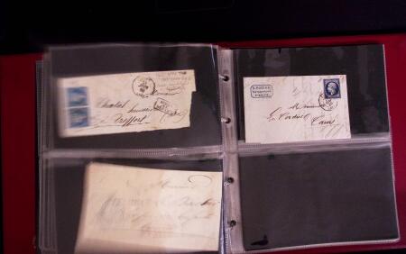 1769-1852 +230 lettres avec cachets de PARIS sur lettres