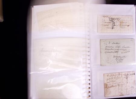 1769-1852 +230 lettres avec cachets de PARIS sur lettres