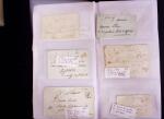 1769-1852 +230 lettres avec cachets de PARIS sur lettres