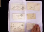1769-1852 +230 lettres avec cachets de PARIS sur lettres