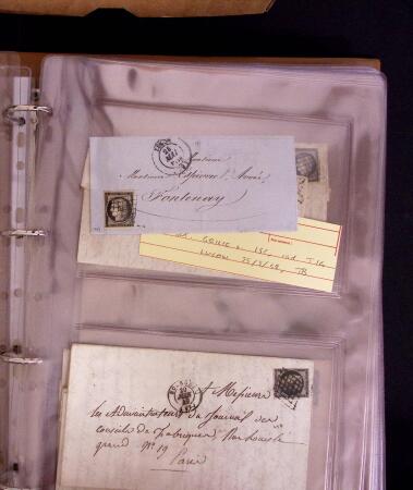 1849-1899 +210 lettres (qq devants) en 3 classeurs