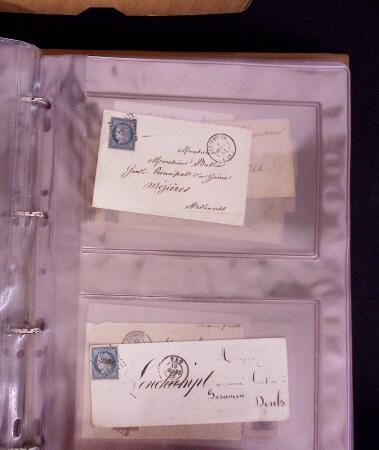 1849-1899 +210 lettres (qq devants) en 3 classeurs