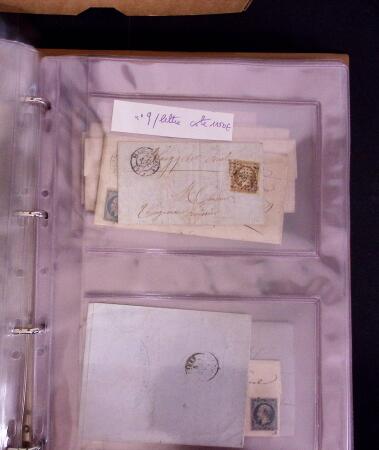 1849-1899 +210 lettres (qq devants) en 3 classeurs