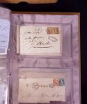 1849-1899 +210 lettres (qq devants) en 3 classeurs