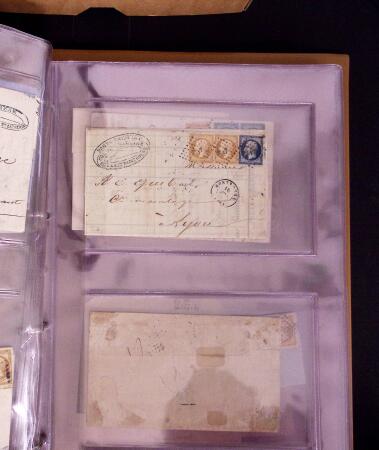 1849-1899 +210 lettres (qq devants) en 3 classeurs
