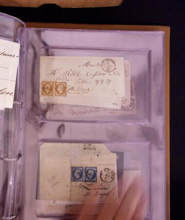 1849-1899 +210 lettres (qq devants) en 3 classeurs