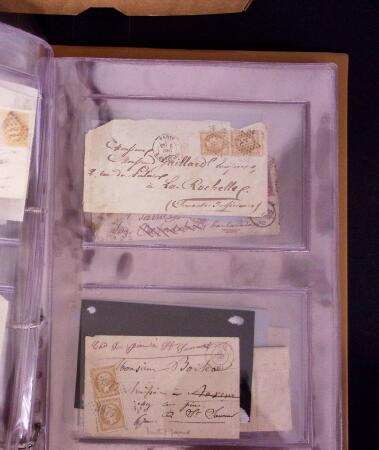 1849-1899 +210 lettres (qq devants) en 3 classeurs