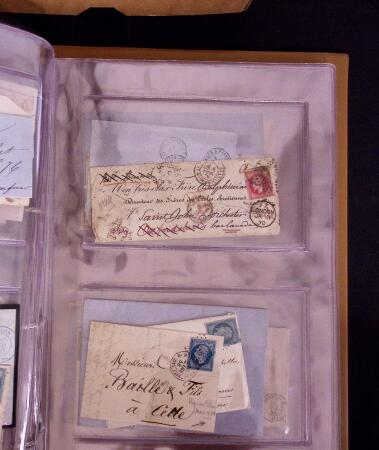1849-1899 +210 lettres (qq devants) en 3 classeurs