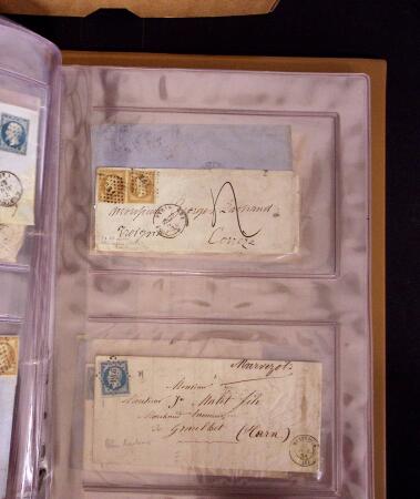 1849-1899 +210 lettres (qq devants) en 3 classeurs