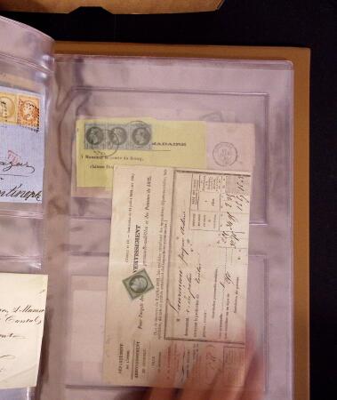 1849-1899 +210 lettres (qq devants) en 3 classeurs