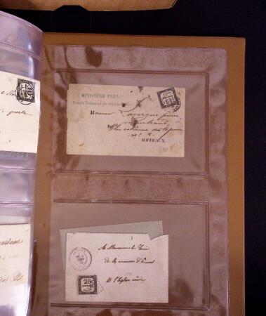 1849-1899 +210 lettres (qq devants) en 3 classeurs
