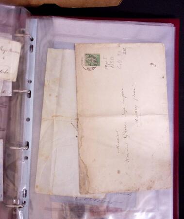 1849-1899 +210 lettres (qq devants) en 3 classeurs