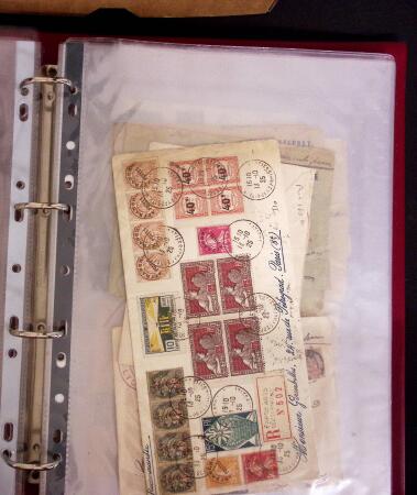 1849-1899 +210 lettres (qq devants) en 3 classeurs