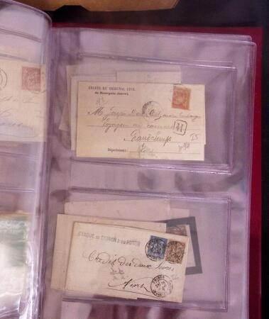 1849-1899 +210 lettres (qq devants) en 3 classeurs