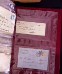 1849-1899 +210 lettres (qq devants) en 3 classeurs
