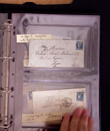 1849-1899 +210 lettres (qq devants) en 3 classeurs