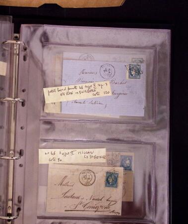 1849-1899 +210 lettres (qq devants) en 3 classeurs