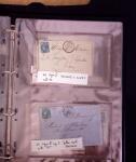 1849-1899 +210 lettres (qq devants) en 3 classeurs