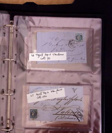 1849-1899 +210 lettres (qq devants) en 3 classeurs