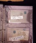 1849-1899 +210 lettres (qq devants) en 3 classeurs