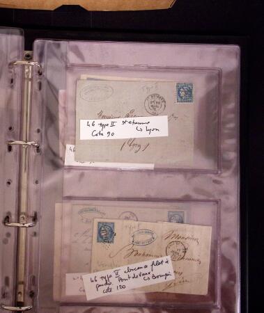 1849-1899 +210 lettres (qq devants) en 3 classeurs