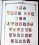 1840-1940 All-world collection in five albums with GB, Greece, USA, France, Belgium, China, colonies, etc.