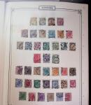 1840-1940 All-world collection in five albums with GB, Greece, USA, France, Belgium, China, colonies, etc.