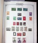 1840-1940 All-world collection in five albums with GB, Greece, USA, France, Belgium, China, colonies, etc.