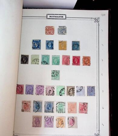 1840-1940 All-world collection in five albums with GB, Greece, USA, France, Belgium, China, colonies, etc.