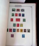 1840-1940 All-world collection in five albums with GB, Greece, USA, France, Belgium, China, colonies, etc.