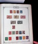 1840-1940 All-world collection in five albums with GB, Greece, USA, France, Belgium, China, colonies, etc.