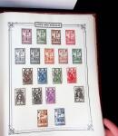 1840-1940 All-world collection in five albums with GB, Greece, USA, France, Belgium, China, colonies, etc.