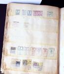 1840-1940 All-world collection in five albums with GB, Greece, USA, France, Belgium, China, colonies, etc.