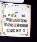 1840-1940 All-world collection in five albums with GB, Greece, USA, France, Belgium, China, colonies, etc.