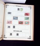 1840-1940 All-world collection in five albums with GB, Greece, USA, France, Belgium, China, colonies, etc.