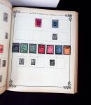 1840-1940 All-world collection in five albums with GB, Greece, USA, France, Belgium, China, colonies, etc.