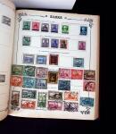 1840-1940 All-world collection in five albums with GB, Greece, USA, France, Belgium, China, colonies, etc.