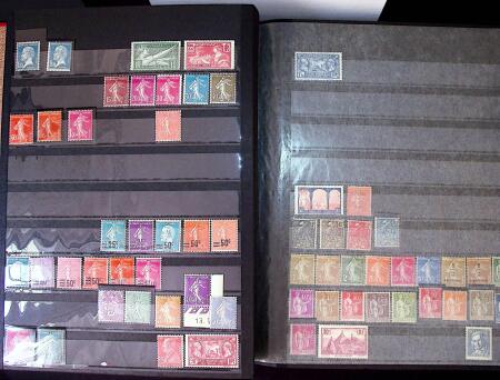 1870-2010 Lot of 8 albums with mostly France and colonies but also some useful China