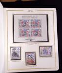 1955-2001 Collection complète en timbres neufs avec