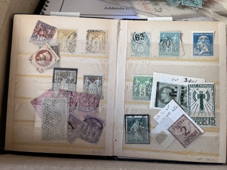 1849-1876  Vrac de classique dont énormément de bleu