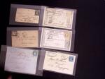 VAR 1849-1876 lot de 54 lettres choisies pour la qualité